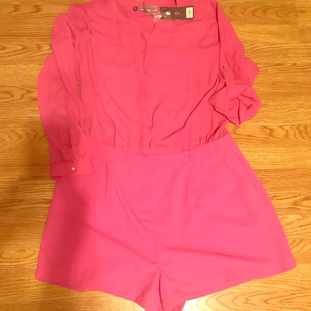JLo shorts jumpsuit